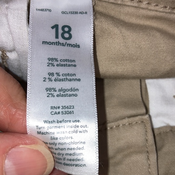 NWT carters button down summer short outfit 18m - Picture 9 of 9